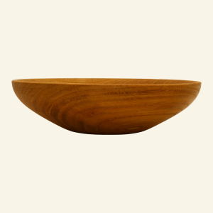 Hand-turned ash bowl – No. 1