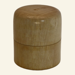 Hand-turned wooden trinket box – No. 4