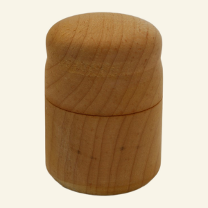 Hand-turned wooden trinket box – No. 7