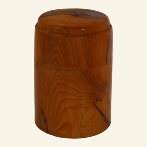 Hand-turned cedar trinket box