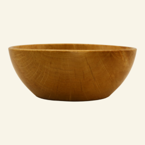 Hand-turned hornbeam bowl