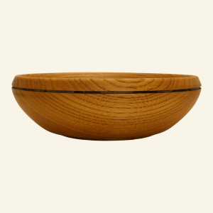 Hand-turned maple bowl