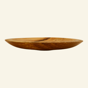 Hand-turned olive bowl – No. 1