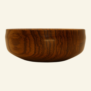 Hand-turned ovangkol bowl – No. 7