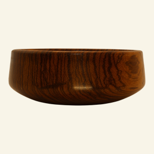 Hand-turned ovangkol bowl – No. 9