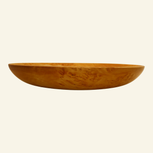 Hand-turned pippy lime bowl – No. 2