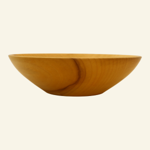 Hand-turned sycamore bowl – No. 4