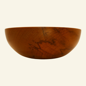 Hand-turned tulipwood bowl