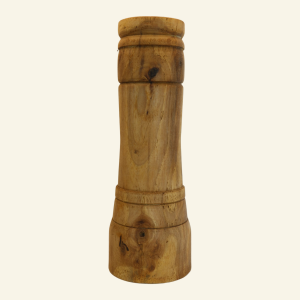 Hand-turned walnut candle or flower holder – No. 3
